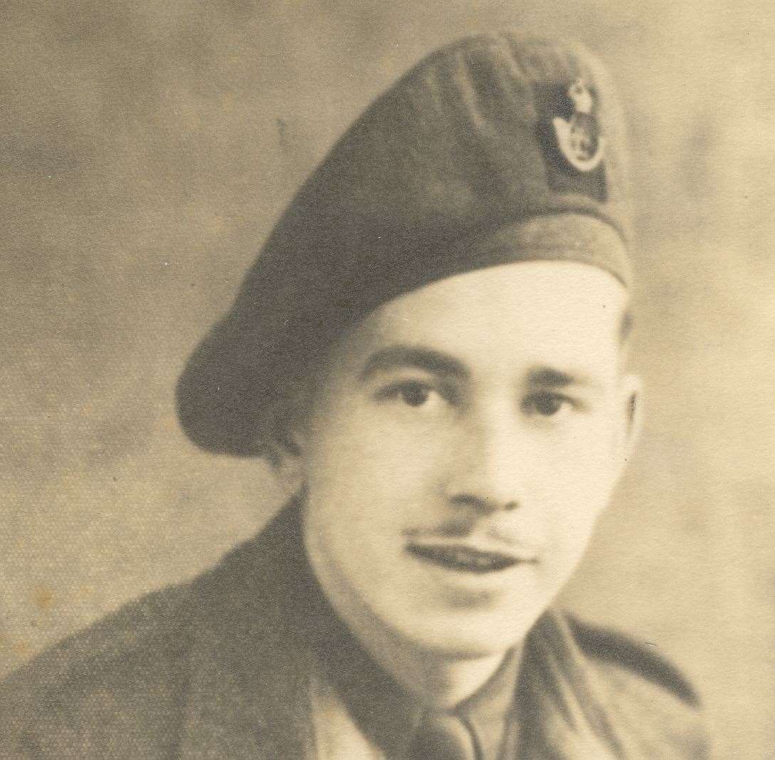 Normandy veteran Harry Trimmings