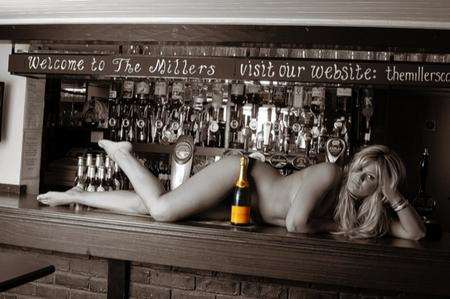 The Millers Cottage Calendar Girls 2010 - Miss August