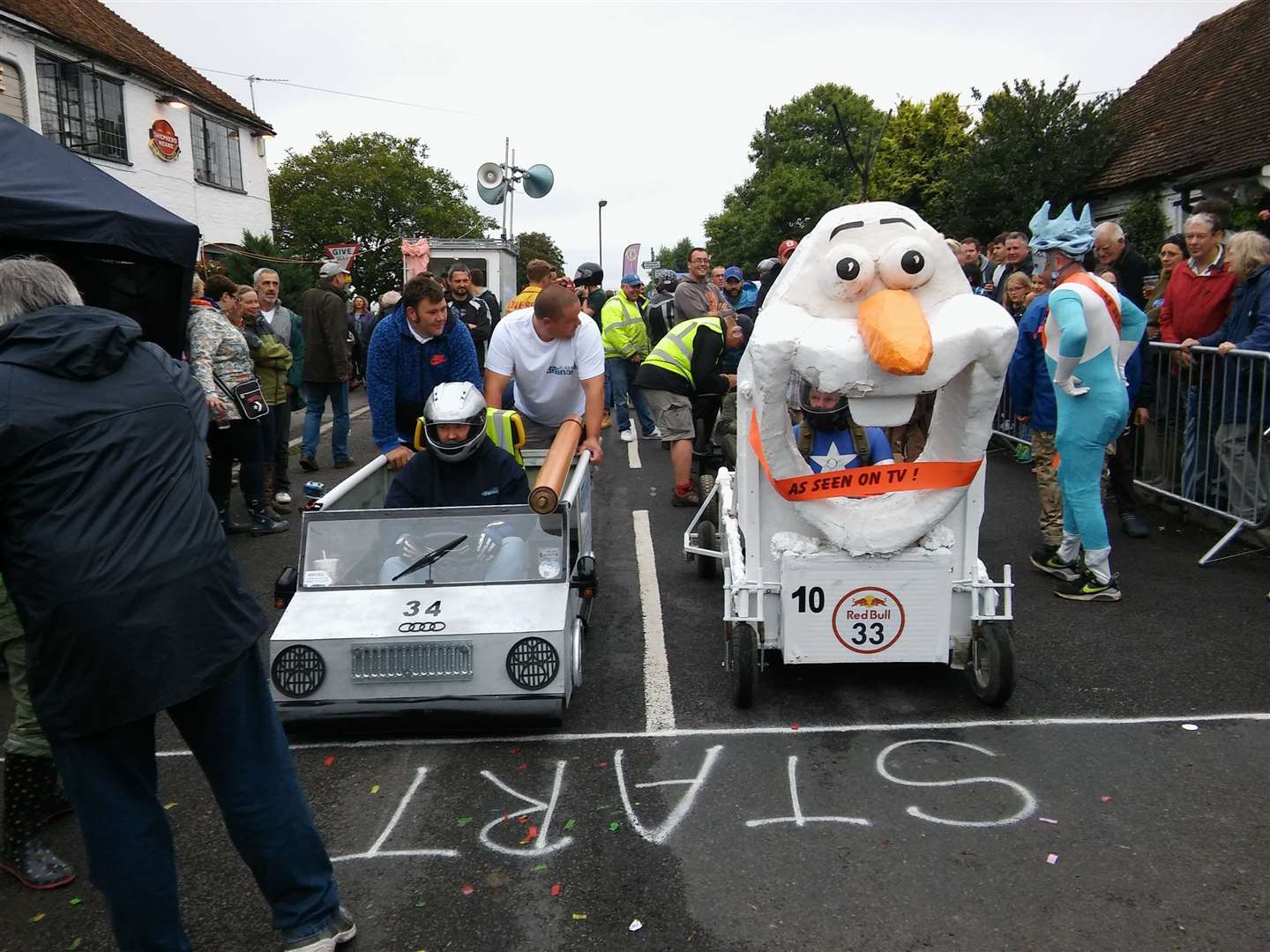 A huge variety of carts could be seen at the derby each year. Photo: Peter Morris-Kelso