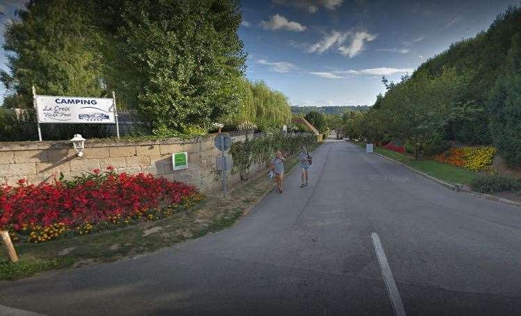 La Croix du Vieux Pont campsite in the Picardy region of France where the boy died after getting into difficulty in some water. Picture: Google