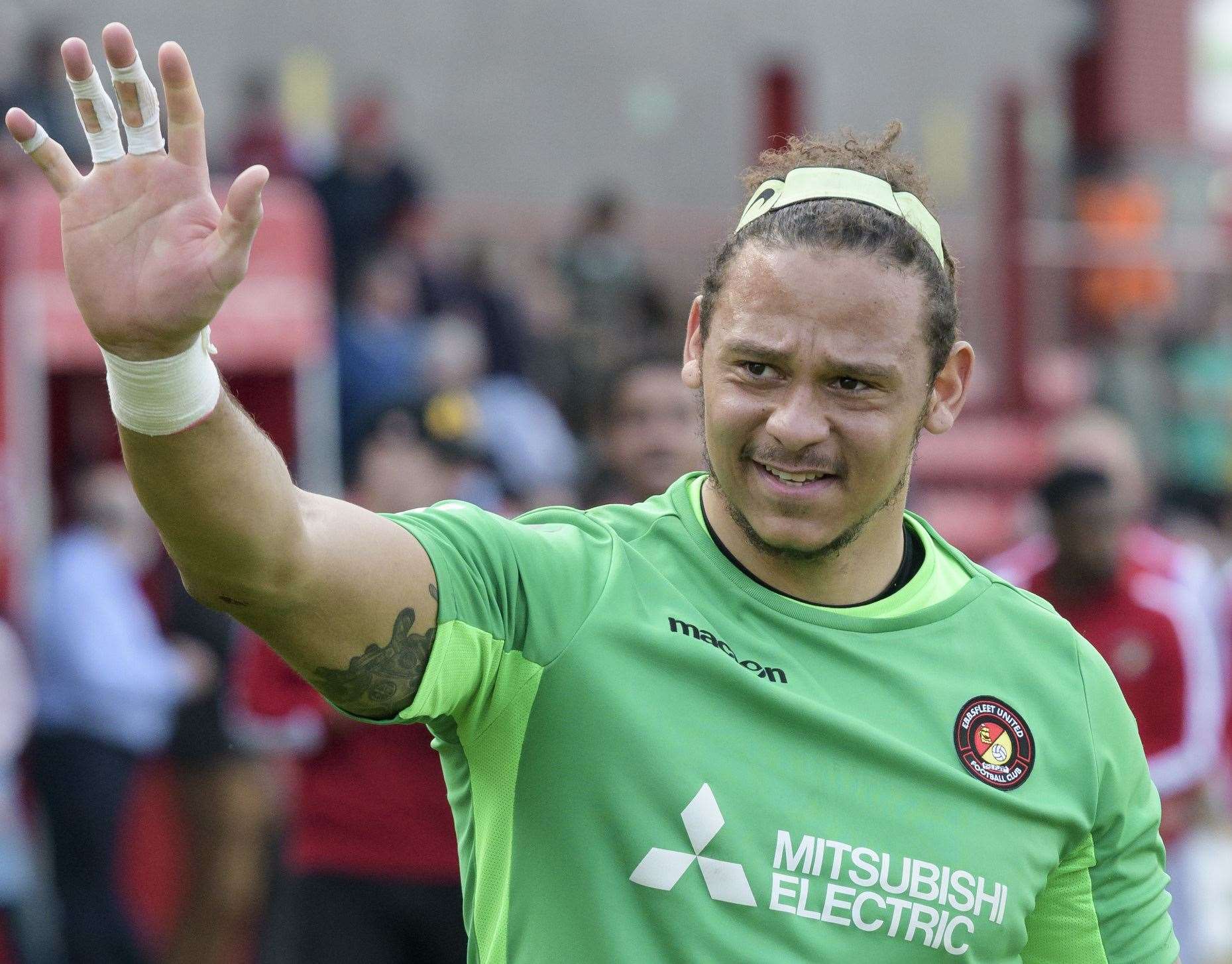 Nathan Ashmore has left Ebbsfleet to join Boreham Wood on loan. Picture: Andy Payton