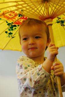 Toddlers learn Mandarin at Little Learners nursery in New Line Learning Academy, Boughton Lane, Loose