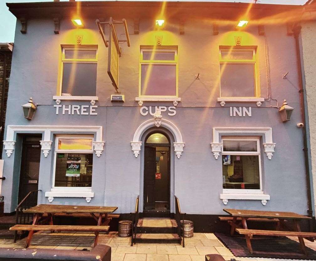 The Three Cups in Dover has shut after 175 years. Pic: Three Cups/Facebook