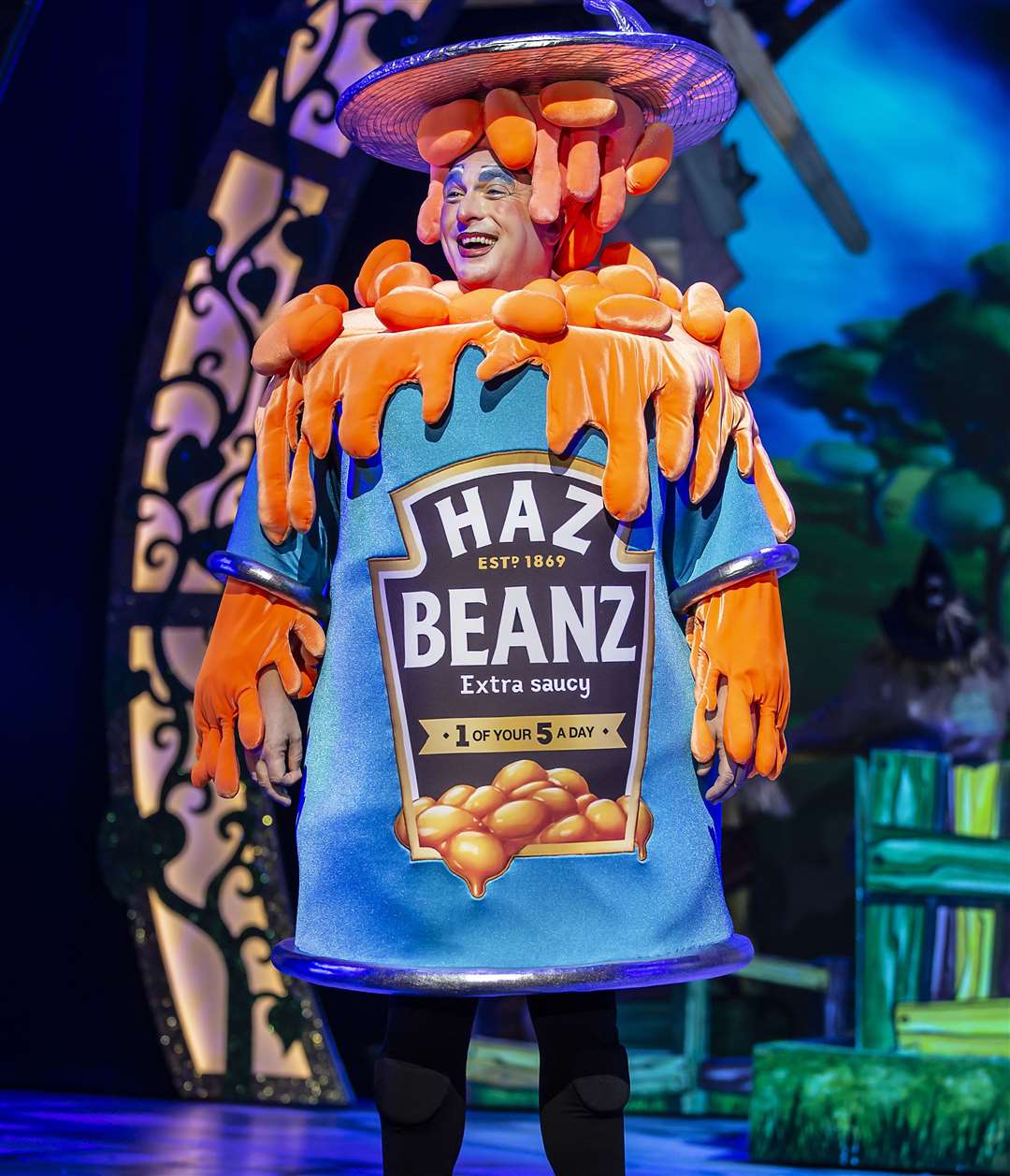 Ben Roddy in Jack and the Beanstalk at the Marlowe Theatre Picture: Pamela Raith