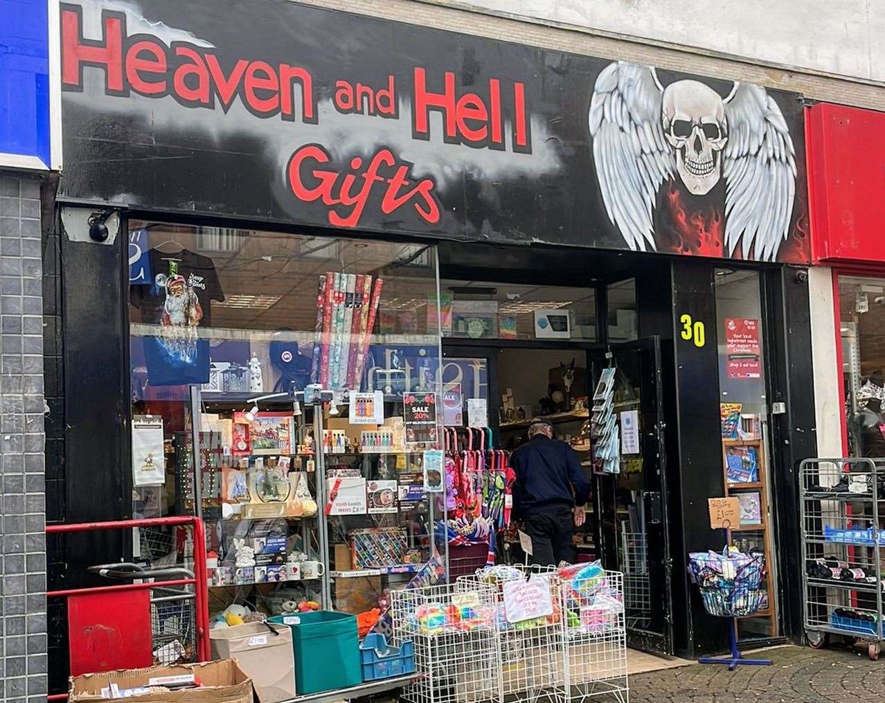 Brady's shop on the high street. Pic: Heaven and Hell Gifts (60003787)