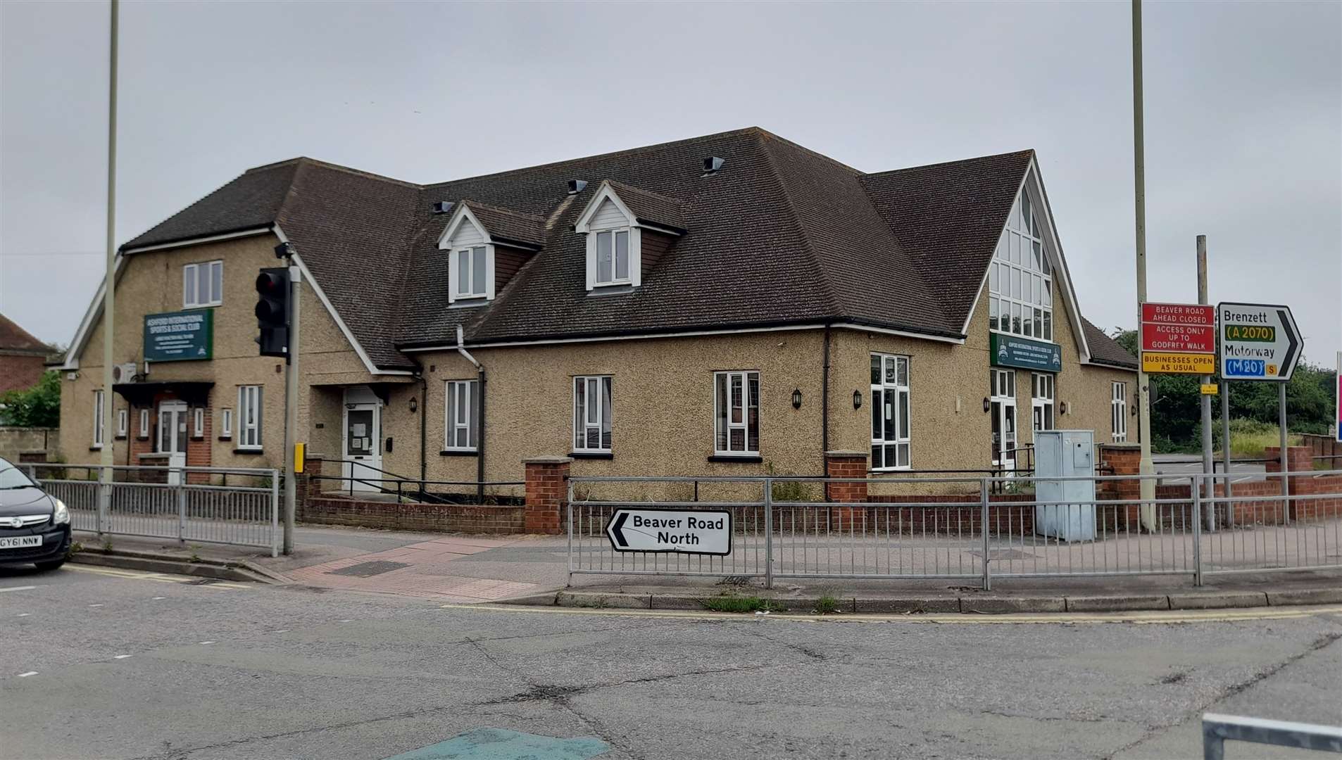How the Ashford International Sports and Social Club currently looks
