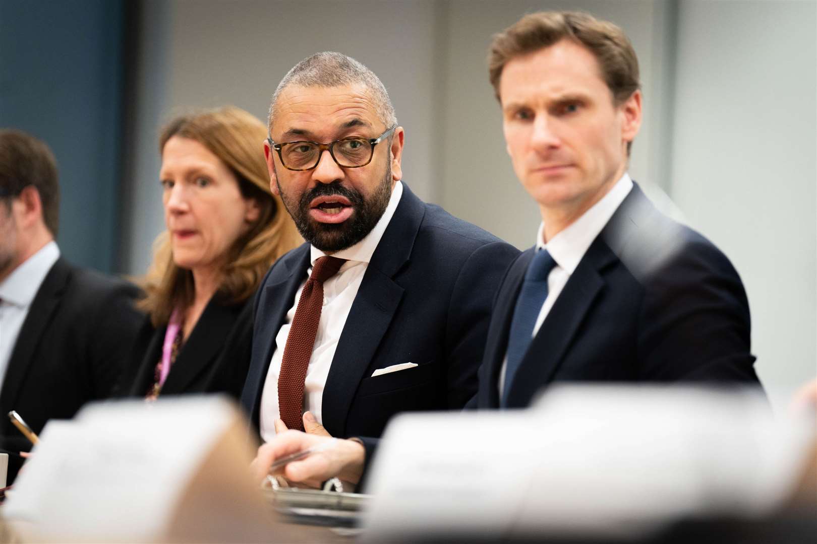 Policing minister Chris Philp said James Cleverly was ‘giving some thought’ to increasing the amount of notice protest organisers had to give the police (James Manning/PA)