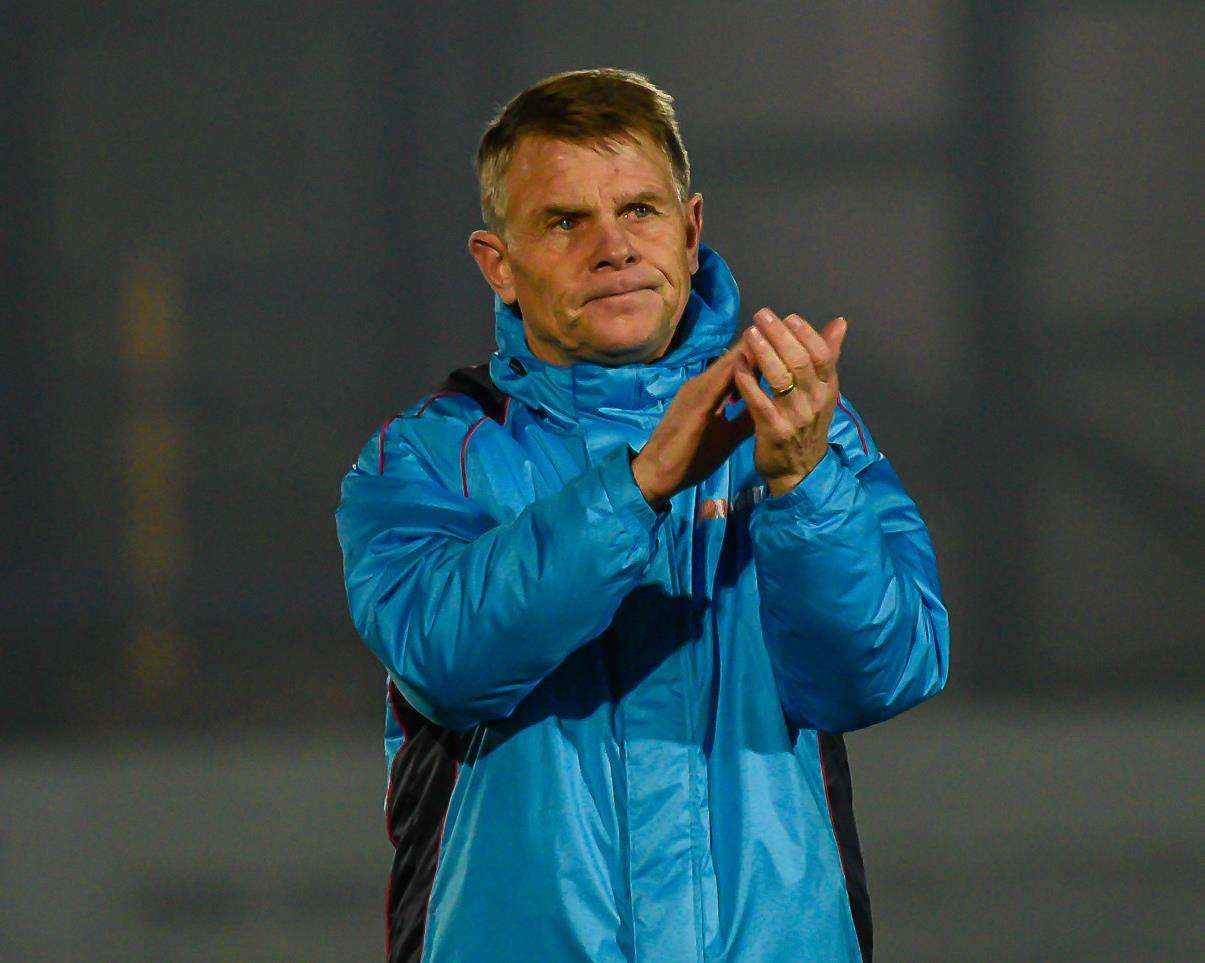 Dover Athletic manager Andy Hessenthaler Picture: Alan Langley