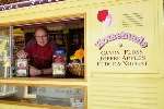 Paul Weeks of Sittingbourne, who has restored this 1971 Citroen H van to sell sweets