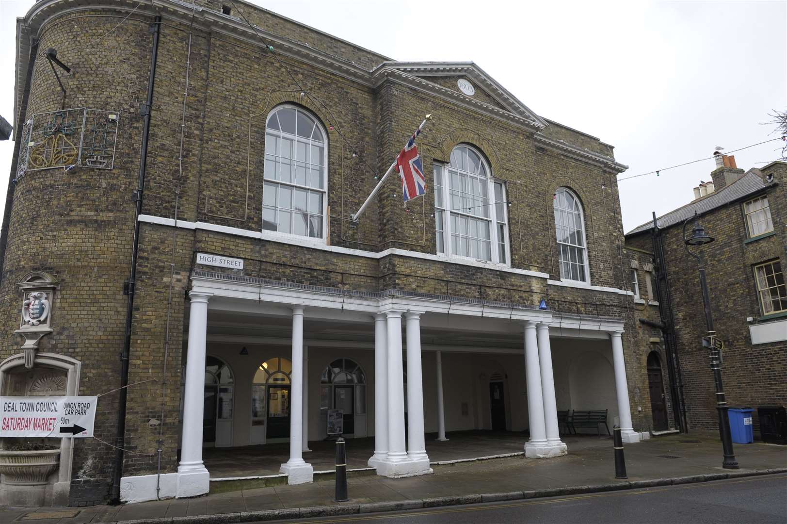 Deal Town Hall, the town council's base.