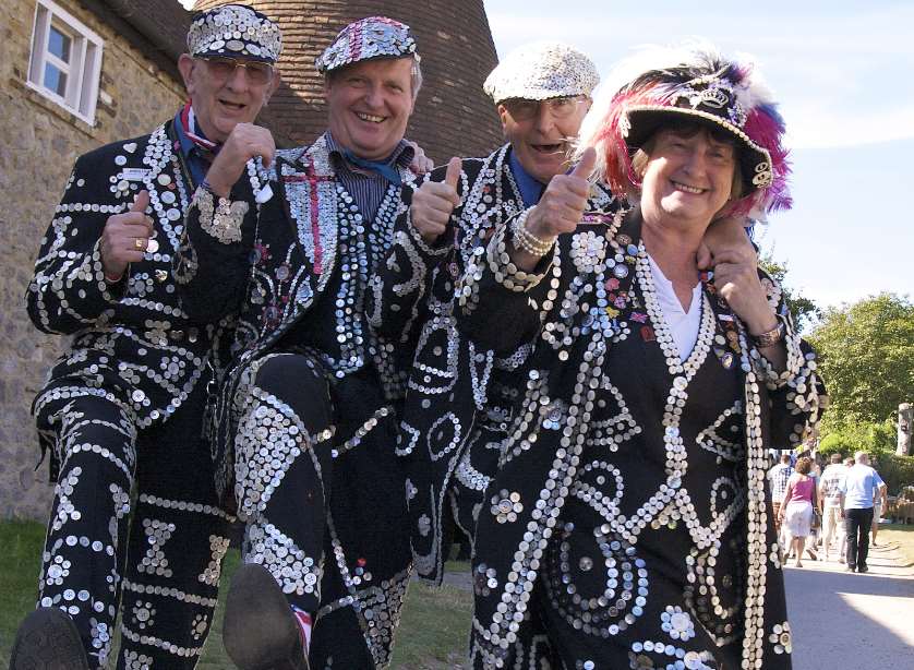 Meet the pearly kings and queens at Kent Life