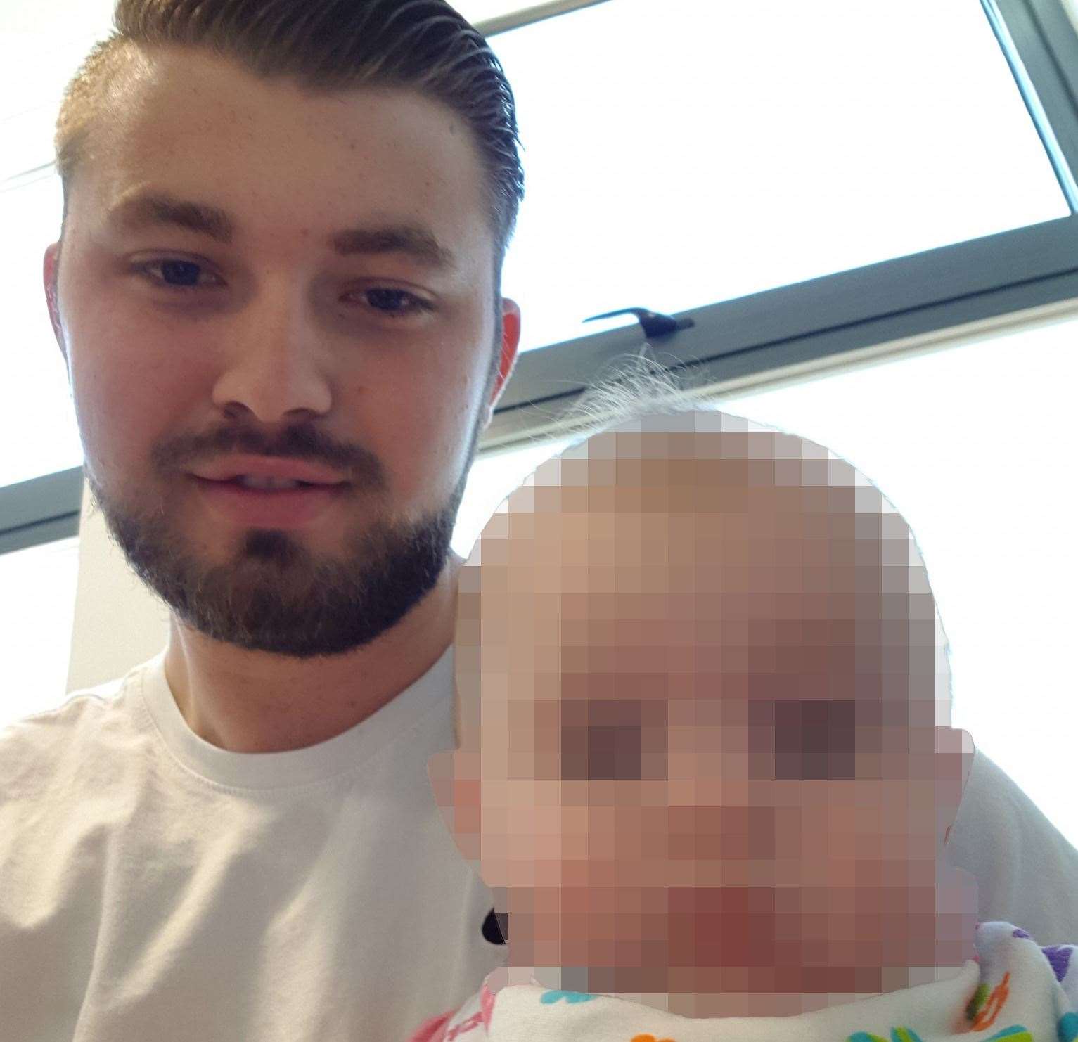Daniel Baker broke his own baby's leg in a 'flash of rage'