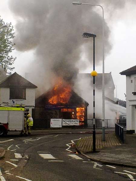 Fire at former Kai's restaurant in Hythe