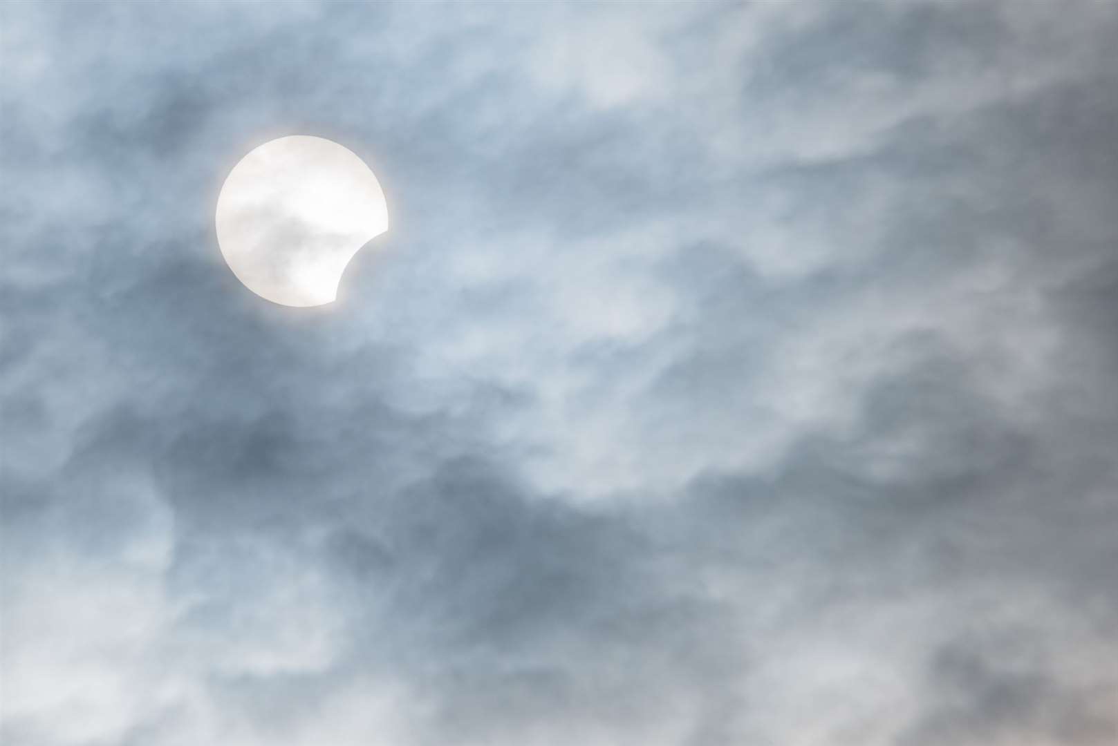 The partial eclipse will be the only one visible for the UK this year