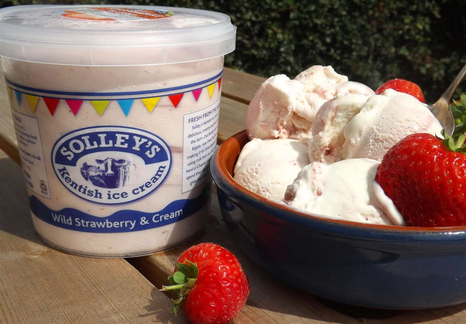 Solley's Ice Cream is a finalist in the Taste of Kent Awards 2019 Kent Countryside Award