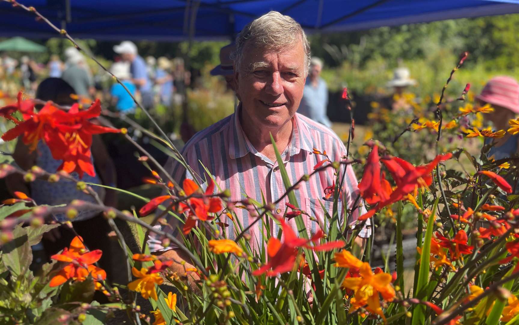 Colin Moat of Pineview Plants, one of the nurseries appearing in the Plant Fairs Roadshow. Picture: Supplied by Vikki Rimmer