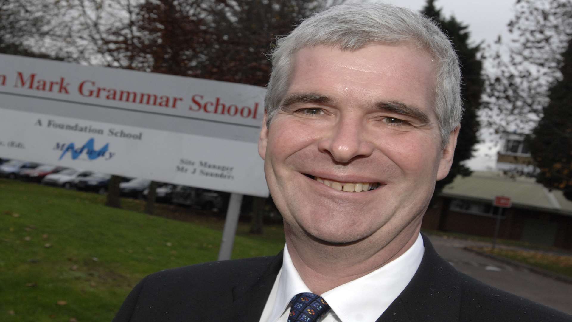 Simon Decker, head teacher of Rainham Mark Grammar School.