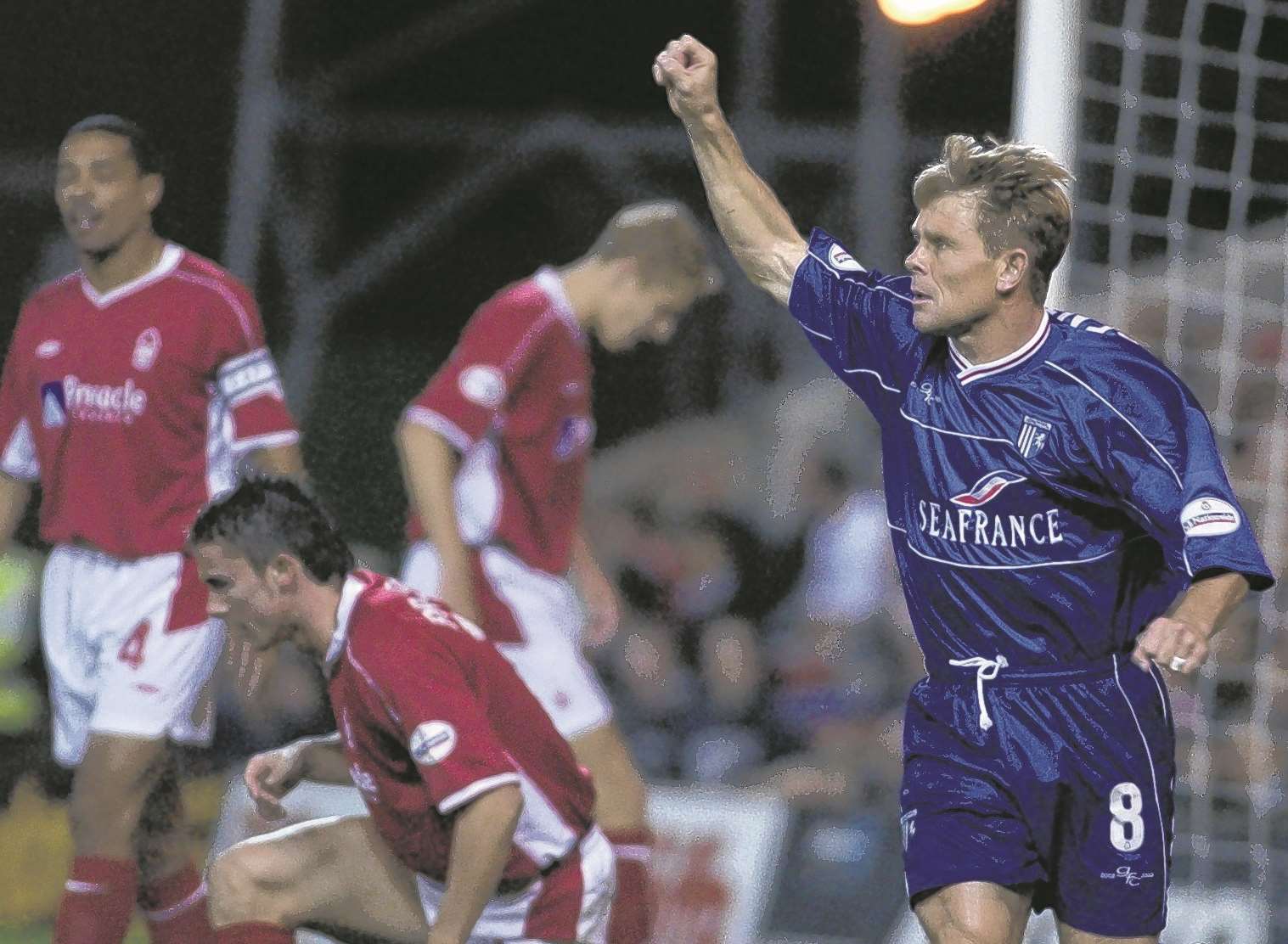 Andy Hessenthaler was in charge of Gills on their last visit to Ewood Park and scored in a 2-1 win.