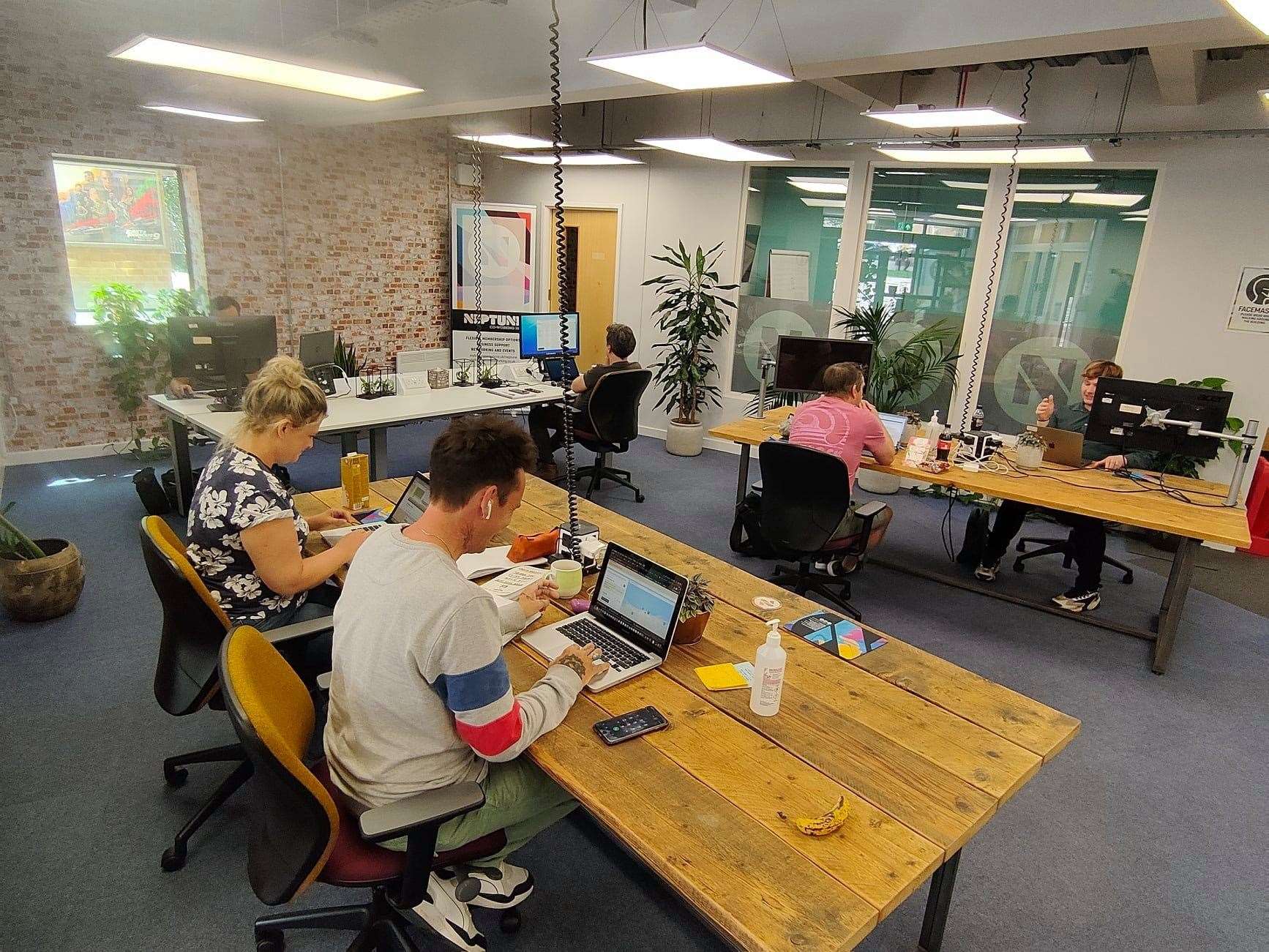 The Neptune Co-Working Hub in Herne Bay has been operating at a loss, according to the city council which now plans to re-let the space. Picture: Jade Howard