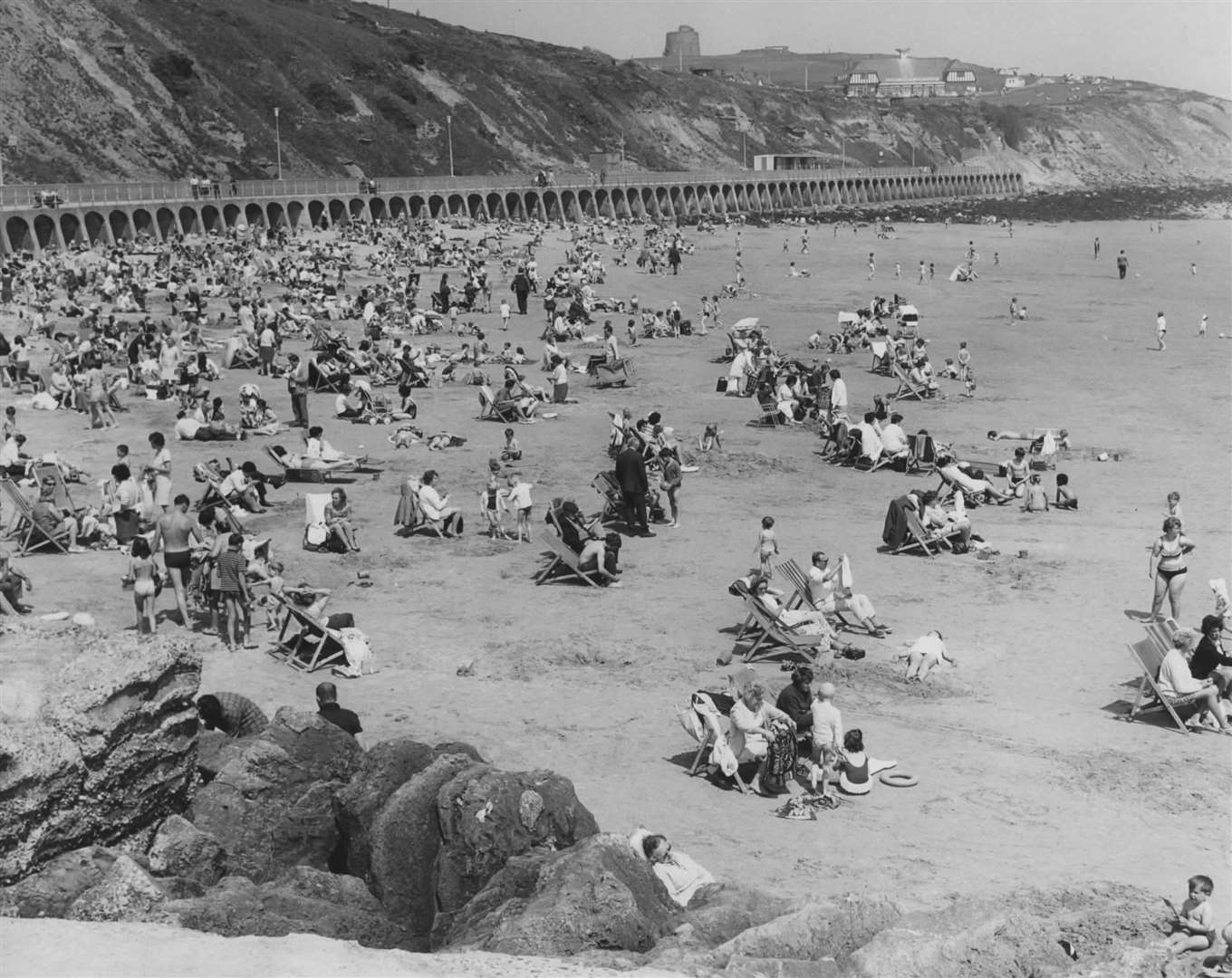 Sunny Sands and Coronation Parade in Folkestone in June 1970