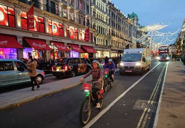 Christmas goers will find it tougher to get to the likes of Regent Street this Christmas. Picture: Phil Hayes