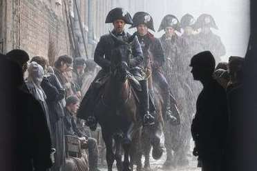 Russell Crowe filming Les Miserable in Chatham's Historic Dockyard