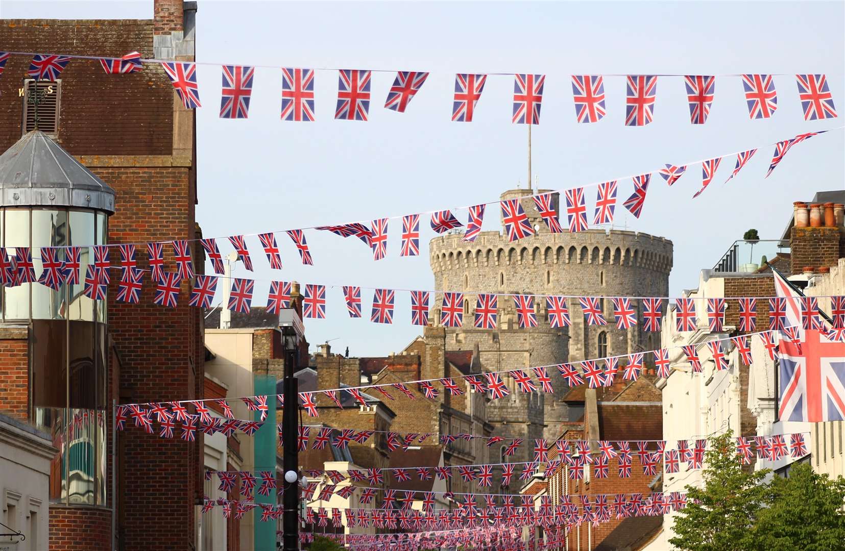 Windsor has been transformed for the wedding. Picture: Ollie Cole