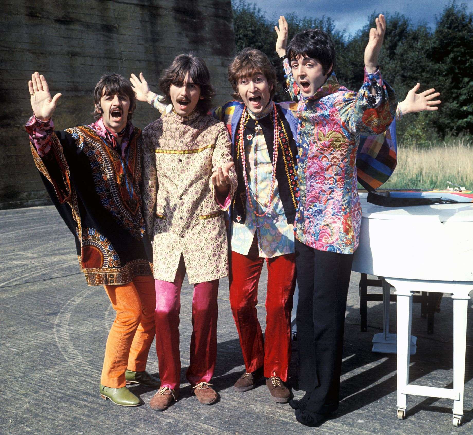 The Beatles film Magic Mystery Tour in West Malling