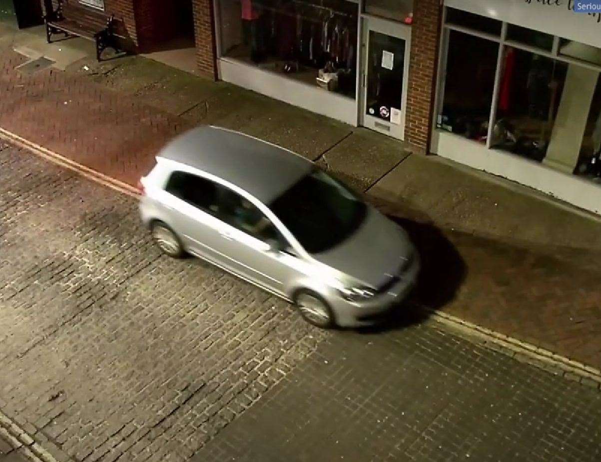 Limbu was seen driving on the pavement in North Street