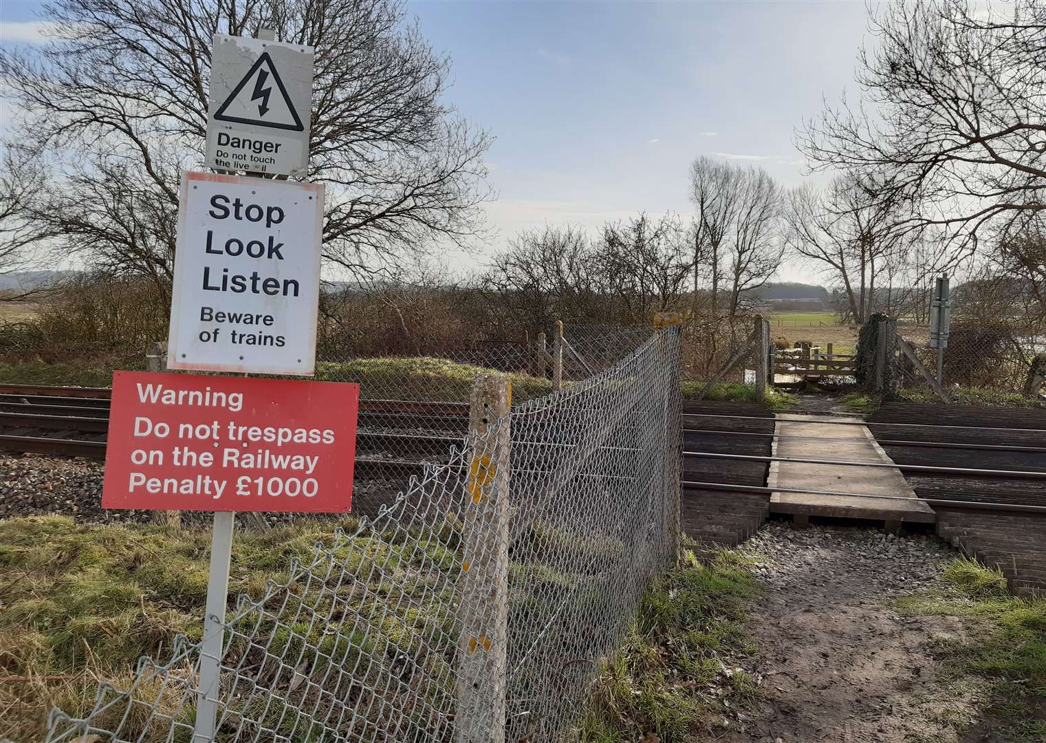 A new pedestrian and cycle bridge over the railway line will be included in the project