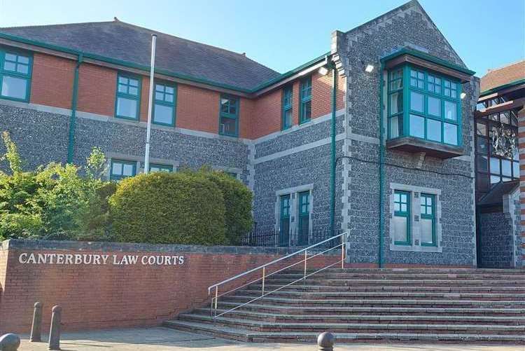 He was sentenced at Canterbury Crown Court