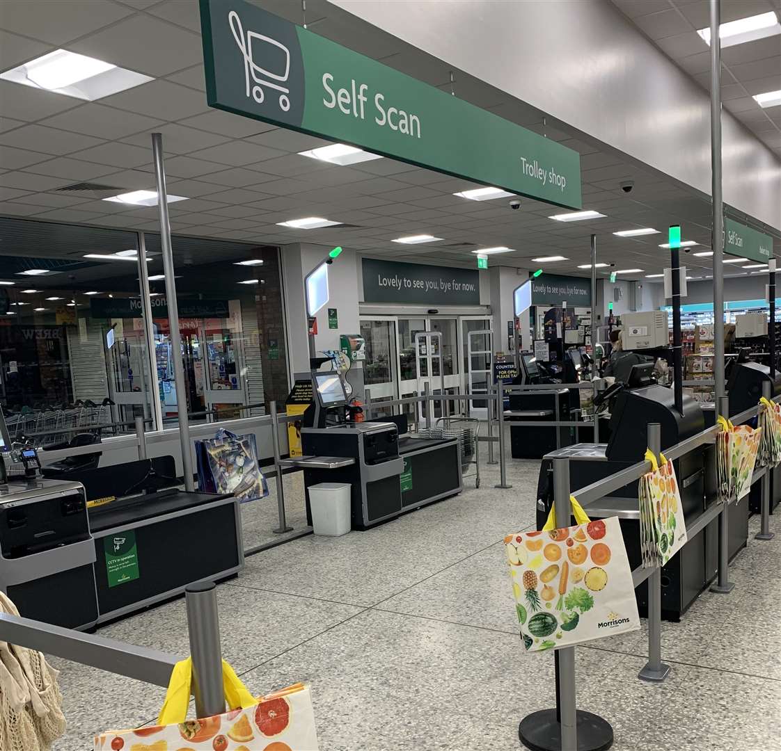 Morrisons in Walderslade relaunched following a multi-million pound refit. Picture: Ashley Barton