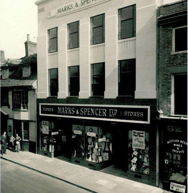 M&S's first day in Ashford, which took place in 1934. Picture: M&S Archive/Steve Salter (6865406)