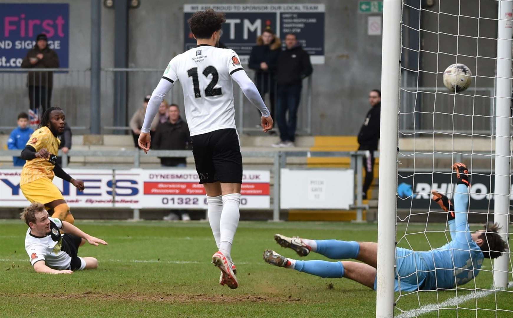 Dartford have struggled at home this season, winning just five games. Picture: Steve Terrell