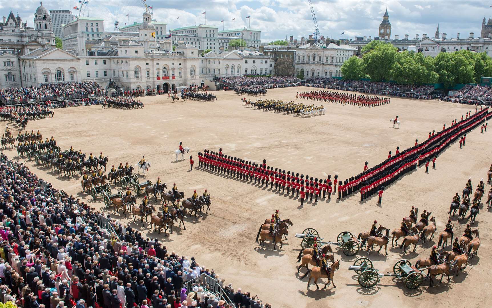 Trooping the Colour today remains a glorious spectacle Picture: MOD