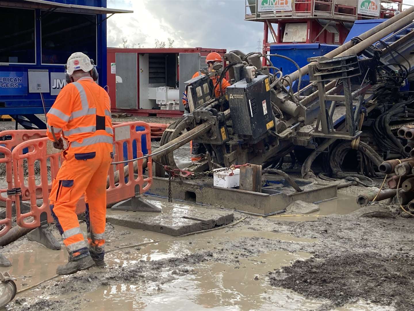 Drilling has began on installing two new pipes under the Swale to serve the Isle of Sheppey as part of a £3m scheme by Southern Water