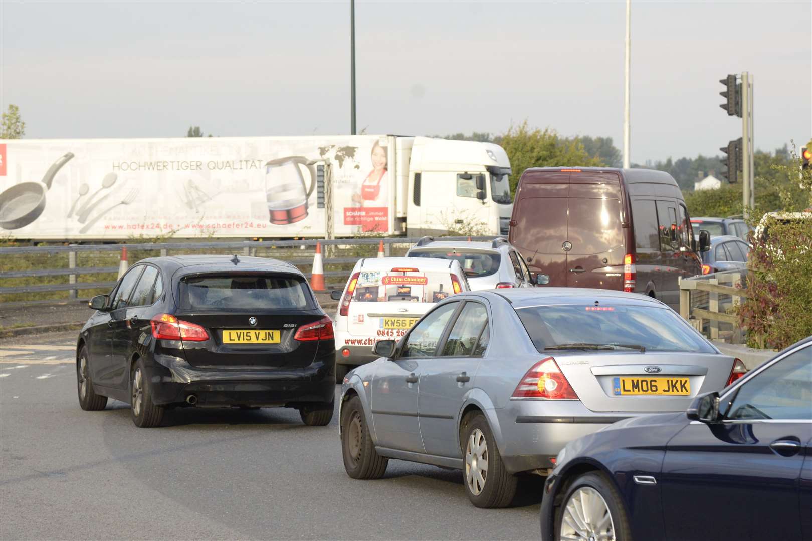 It is one of Kent's most congested junctions