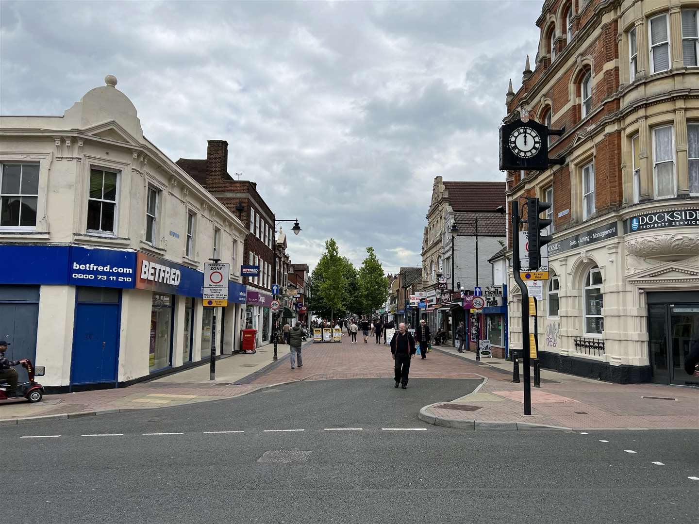 The incident is said to have happened in Gillingham High Street. Stock Picture: Barry Goodwin