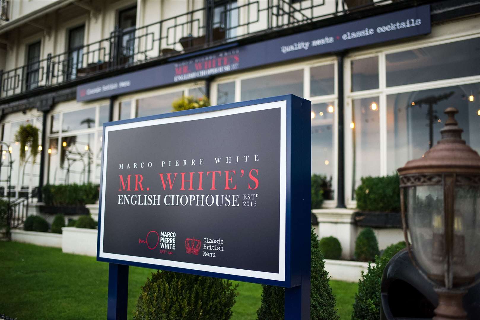 Mr White’s English Chophouse is opening its doors again