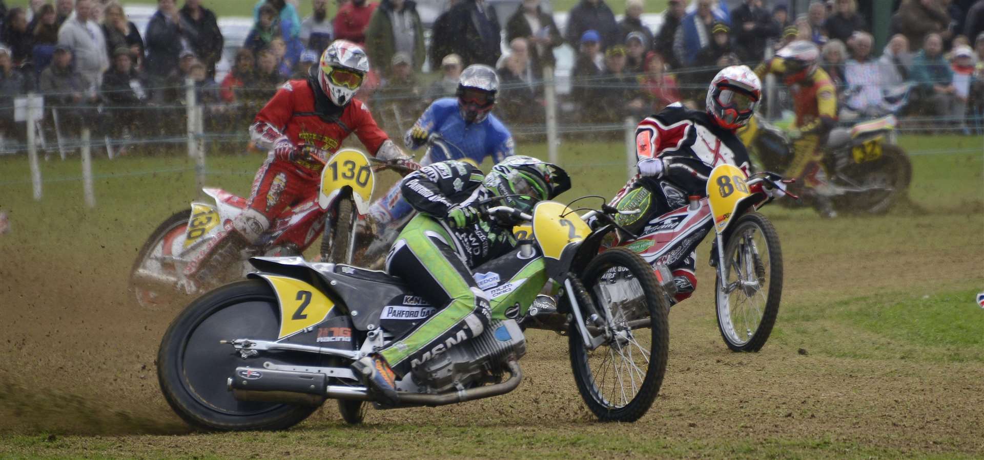 Many of Europe's leading grasstrack riders will be at Swingfield this weekend Picture: Paul Amos