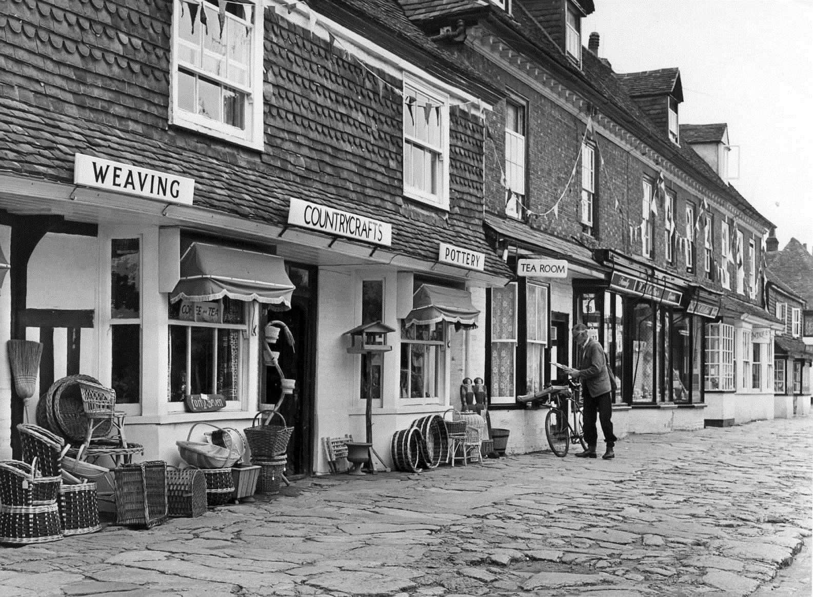 Biddenden shops in 1969