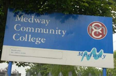 Medway Community College, one of the schools which could be closed