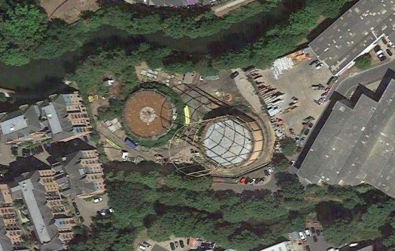 Tonbridge Gas Factory. Picture: Google Maps