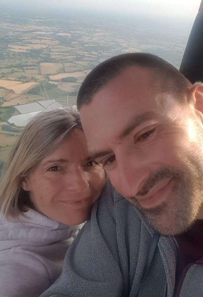 The couple went on memorable day trips because she believed he was terminally ill. Picture: Karen Gregory