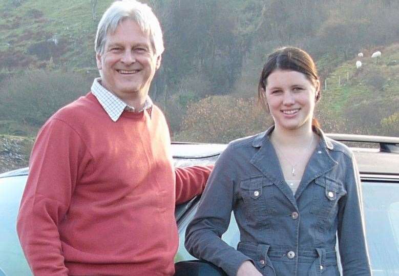 Dr Shaun Russell and his surviving daughter Josie moved out of Kent after the murder
