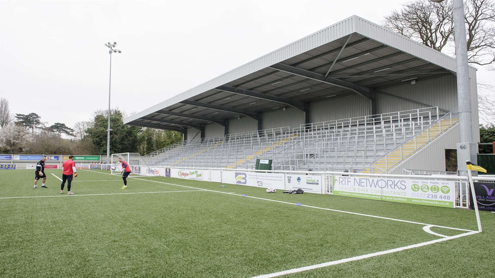 The new North Stand at the Gallagher Stadium Picture: Andy Payton