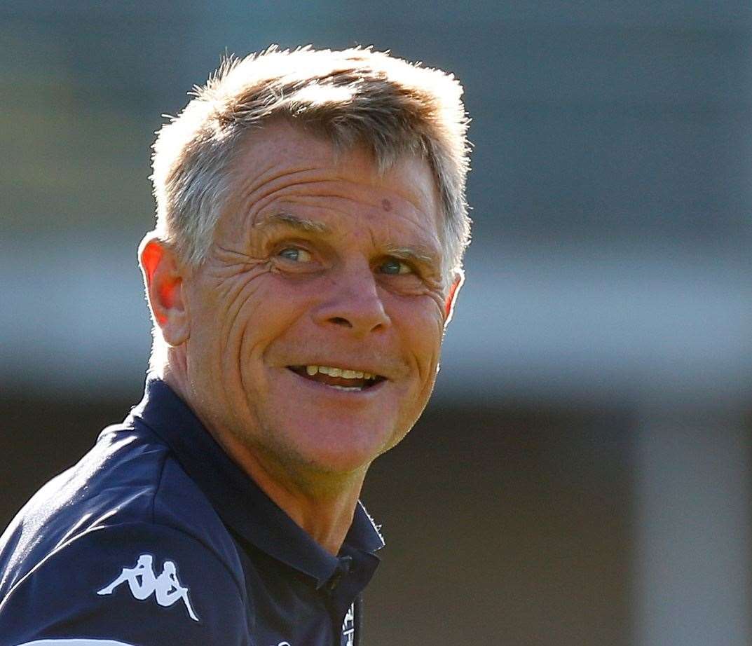 Dover manager Andy Hessenthaler. Picture: Andy Jones