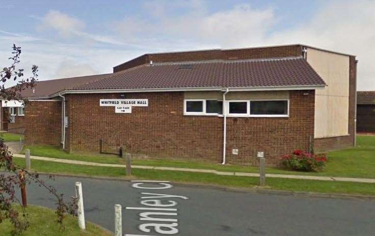 Whitfield Village Hall. Picture: Google Maps