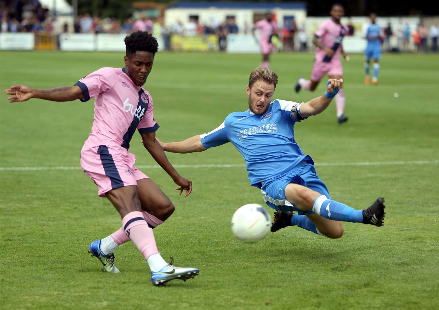 Action from Tonbridge's game against Dulwich Picture: David Couldridge