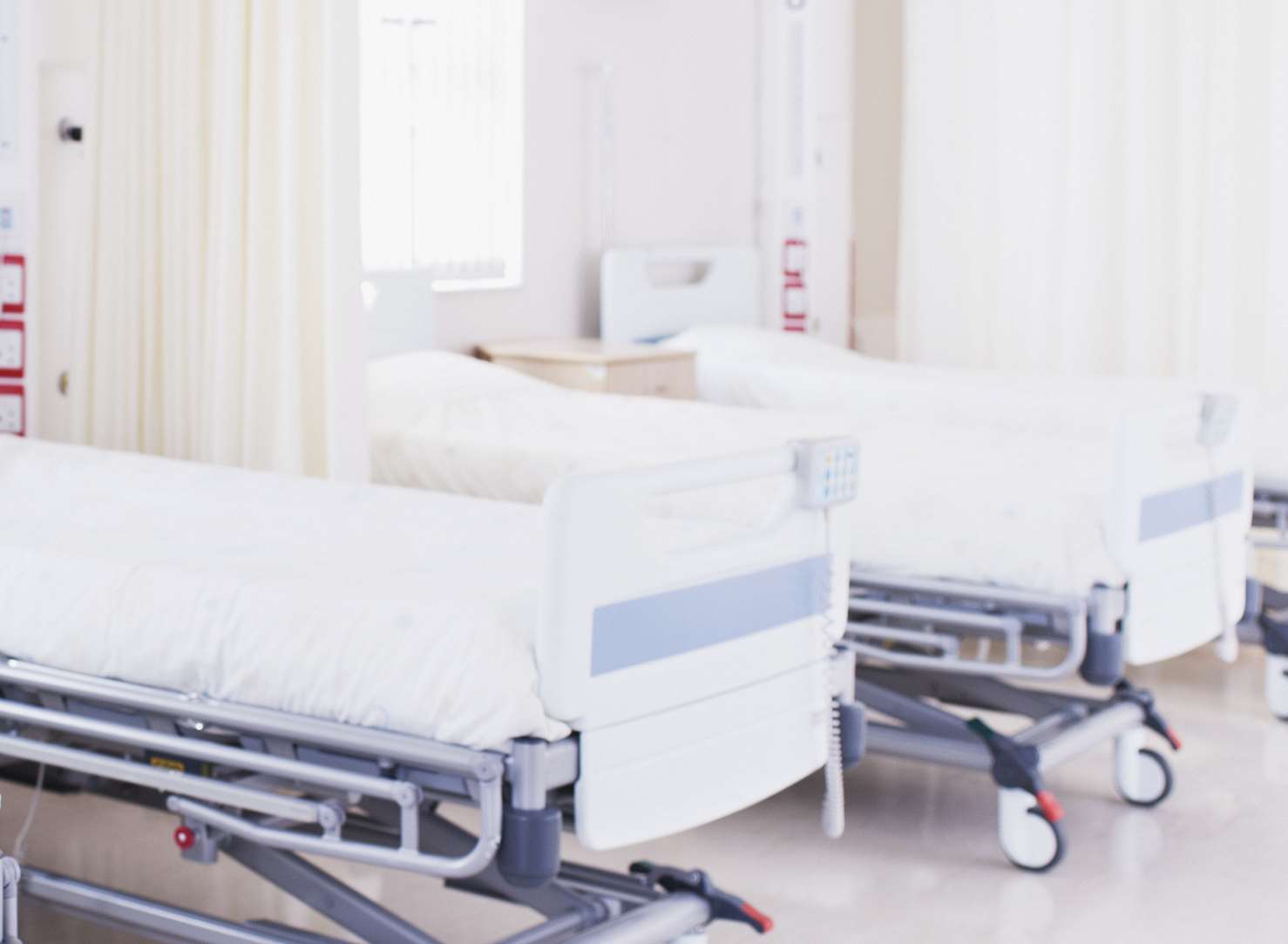 Patients are forced to stay in hospital longer than necessary. Library image.